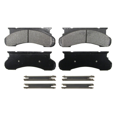 Wagner Brake Disc Brake Pad Set P/N:ZX450 Fits: Ford E-250 Econoline 91-75, Ford E-250 Econoline Club Wagon 91-75, Ford E-350 Econoline 91-75, Ford E-350 Econoline Club Wagon 91-77, Ford F-250 96-76, Ford F-350 94-76 - Image 1