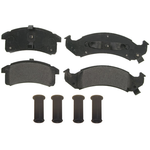 Wagner Brake Disc Brake Pad Set P/N:ZX505 Fits: Buick Lesabre, Buick Park Avenue, Buick Riviera, Cadillac 60 Special, Cadillac Allante, Cadillac Commercial Chassis, Cadillac Deville, Cadillac Eldorado, Cadillac Fleetwood, Cadillac Seville - Image 1