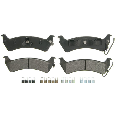 Wagner Brake Disc Brake Pad Set P/N:ZX666 Fits: Jeep Grand Cherokee 98-94, Jeep Tj 98-97, Jeep Wrangler 98-97 - Image 1