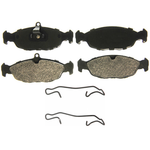 Wagner Brake Disc Brake Pad Set P/N:ZX688A Fits: Jaguar Vanden Plas 03-98, Jaguar Xj8 03-98, Jaguar Xjr 03-98, Jaguar Xk8 06-97 - Image 1