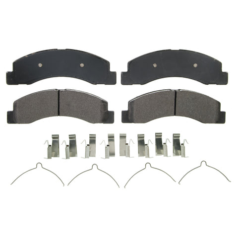 Wagner Brake Disc Brake Pad Set P/N:ZX756 Fits: Ford Excursion 05-00, Ford F-250 1999, Ford F-250 Super Duty 04-99, Ford F-350 Super Duty 04-99 - Image 1