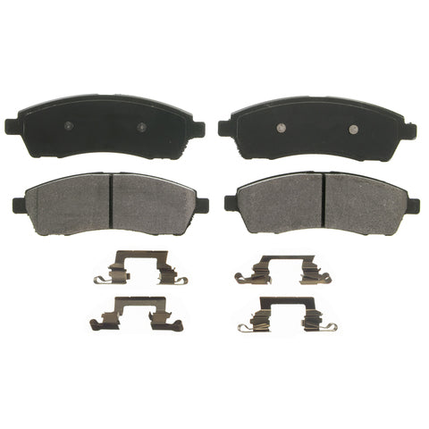 Wagner Brake Disc Brake Pad Set P/N:ZX757 Fits: Ford Excursion 05-00, Ford F-250 1999, Ford F-250 Super Duty 04-99, Ford F-350 Super Duty 04-99 - Image 1