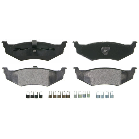Wagner Brake Disc Brake Pad Set P/N:ZX782 Fits: Chrysler 300m, Chrysler Concorde, Chrysler Intrepid, Chrysler Lhs, Chrysler New Yorker, Chrysler Pt Cruiser, Dodge Intrepid, Dodge Neon, Eagle Vision - Image 1