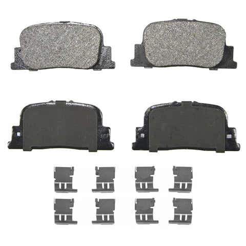 Wagner Brake Disc Brake Pad Set P/N:ZX835 Fits: Lexus Es300 01-00, Scion Tc 10-05, Toyota Camry 01-00 - Image 1