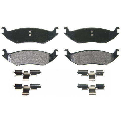 Wagner Brake Disc Brake Pad Set P/N:ZX967 Fits: Dodge Durango 03-98, Dodge Ram 1500 Van 2003 - Image 1