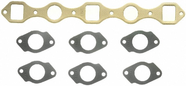 FEL-PRO Intake and Exhaust Manifolds Combination Gasket P/N:MS 22506 B Fits: Austin A40, Austin A60, Austin Cambridge, Austin Countryman, Austin Marina, Austin Somerset, Elva Courier, International Am80, International Cm75 - Image 1