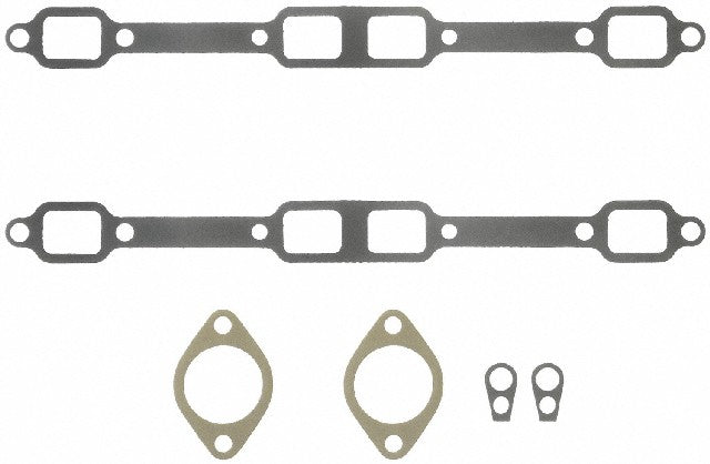 FEL-PRO Exhaust Manifold Gasket Set P/N:MS 90029 Fits: Bristol 411, Chrysler 300, Chrysler Cordoba, Chrysler Imperial, Chrysler New Yorker, Chrysler Newport, Chrysler Saratoga, Chrysler TOWN &amp; COUNTRY, Chrysler Windsor, Desoto Adventurer - Image 1