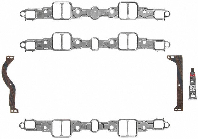 FEL-PRO Engine Intake Manifold Gasket Set P/N:MS 90041-1 Fits: Dodge A100, Dodge A100 Truck, Dodge B100, Dodge B100 Van, Dodge B150, Dodge B200, Dodge B200 Van, Dodge B250, Dodge B300, Dodge B300 Van - Image 1
