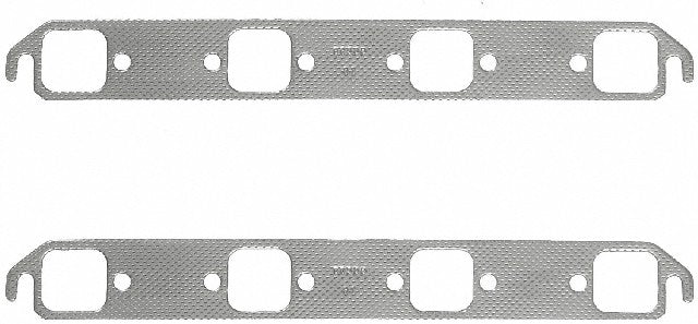 FEL-PRO Exhaust Manifold Gasket Set P/N:MS 90509 Fits: Cadillac Calais 76-68, Cadillac Commercial Chassis 79-68, Cadillac Deville 79-68, Cadillac Eldorado 78-68, Cadillac Fleetwood 79-68, Stutz Duplex 1973, Stutz Limousine 1972 - Image 1