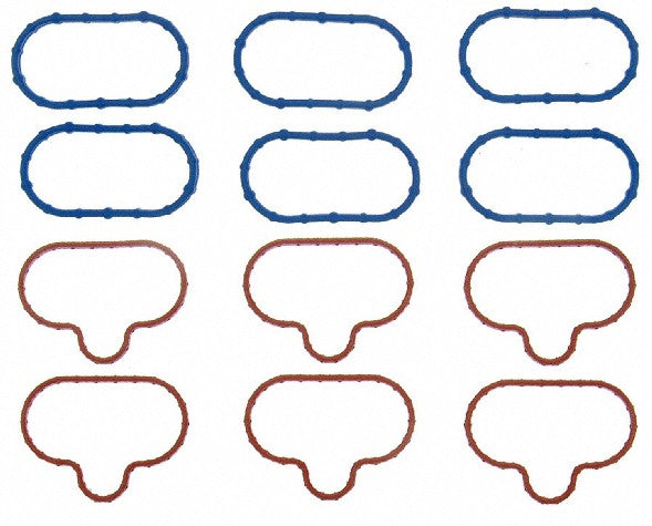 FEL-PRO Engine Intake Manifold Gasket Set P/N:MS 92586-1 Fits: Ford Escape, Ford Five Hundred, Ford Freestyle, Ford Fusion, Ford Taurus, Lincoln Zephyr, Mazda 6, Mazda Tribute, Mercury Mariner, Mercury Milan, Mercury Montego, Mercury Sable - Image 1