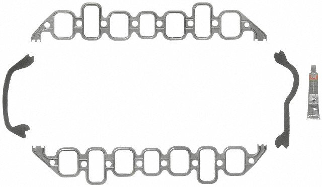 FEL-PRO Engine Intake Manifold Gasket Set P/N:MS 9344 SH Fits: Bristol 407, Bristol 408, Bristol 409, Bristol 410, Checker Aerobus, Checker Marathon, Checker Taxicab, Dodge 330, Dodge 440, Dodge Charger - Image 1