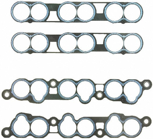 FEL-PRO Engine Intake Manifold Gasket Set P/N:MS 95726 Fits: Ford Contour 00-95, Ford Taurus 99-96, Mazda Mpv 01-00, Mercury Cougar 02-99, Mercury Mystique 00-95, Mercury Sable 99-96 - Image 1