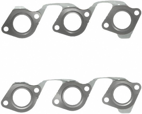 FEL-PRO Exhaust Manifold Gasket Set P/N:MS 95968 Fits: Ford E-150, Ford E-150 Club Wagon, Ford E-150 Econoline, Ford E-150 Econoline Club Wagon, Ford E-250, Ford E-250 Econoline, Ford F-150, Ford F-150 Heritage, Ford Freestar - Image 1