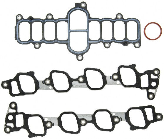 FEL-PRO Engine Intake Manifold Gasket Set P/N:MS 98008 T Fits: Ford E-150, Ford E-150 Club Wagon, Ford E-150 Econoline, Ford E-150 Econoline Club Wagon, Ford E-250, Ford Expedition, Ford F-150, Ford F-250 - Image 1