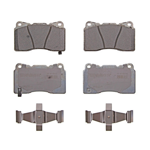 Wagner Brake Disc Brake Pad Set P/N:OEX1001A Fits: Buick Regal 14-12, Ford Mustang 14-13, Mitsubishi Lancer 11-10, Mitsubishi Lancer 2008, Mitsubishi Lancer 2015, Saab 9-5 11-10, Subaru Brz 2018, Subaru Impreza 14-04, Subaru Wrx 2019, Subaru Wrx Sti 17-15 - Image 1