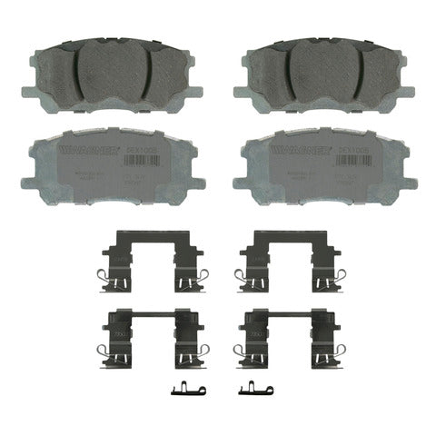 Wagner Brake Disc Brake Pad Set P/N:OEX1005 Fits: Lexus Rx330 06-04, Lexus Rx350 09-07, Lexus Rx400h 08-06, Toyota Highlander 07-06 - Image 1