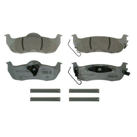 Wagner Brake Disc Brake Pad Set P/N:OEX1041 Fits: Infiniti Qx56 10-04, Nissan Armada 15-05, Nissan Pathfinder 2004, Nissan Pathfinder Armada 2004, Nissan Titan 15-04 - Image 1