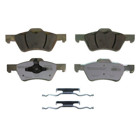 Wagner Brake Disc Brake Pad Set P/N:OEX1047 Fits: Ford Escape 06-05, Ford Escape 10-08, Mazda Tribute 06-05, Mazda Tribute 11-08, Mercury Mariner 10-05 - Image 1