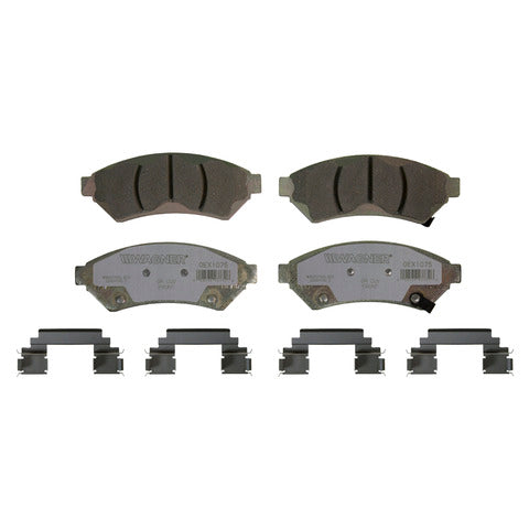 Wagner Brake Disc Brake Pad Set P/N:OEX1075 Fits: Buick Allure 09-05, Buick Lacrosse 09-05, Buick Terraza 07-05, Chevrolet Uplander 09-05, Mobility Ventures Mv-1 17-14, Pontiac Grand Prix 08-05, Pontiac Montana 09-05, Saturn Relay 07-05, Vpg Mv-1 12-11 - Image 1