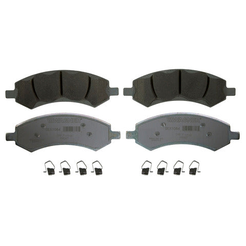 Wagner Brake Disc Brake Pad Set P/N:OEX1084 Fits: Chrysler Aspen 09-07, Dodge Dakota 10-05, Dodge Durango 09-07, Dodge Ram 1500 10-06, Mitsubishi Raider 09-06, Ram 1500 18-11, Ram 1500 Classic 22-19, Ram Dakota 2011 - Image 1