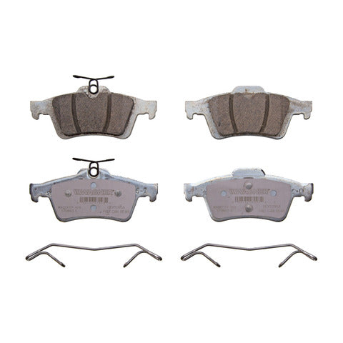 Wagner Brake Disc Brake Pad Set P/N:OEX1095A Fits: Ford Focus 14-13, Mazda 3 13-05, Mazda 5 10-07, Mazda 5 14-12, Saab 9-3 11-09, Saab 9-3x 11-10, Volvo C30 13-07, Volvo C70 13-06, Volvo S40 11-05, Volvo V50 11-05 - Image 1