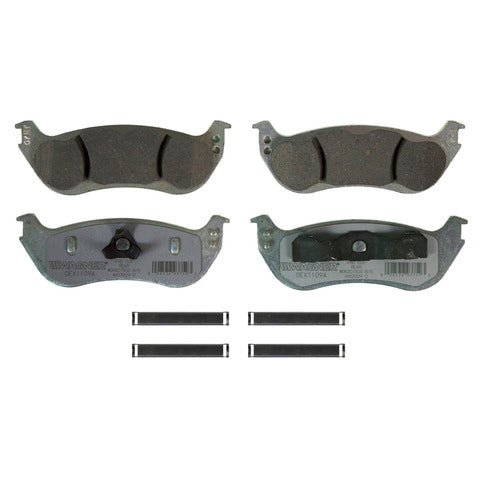 Wagner Brake Disc Brake Pad Set P/N:OEX1109A Fits: Ford Explorer 10-08, Ford Explorer Sport Trac 10-09, Mercury Mountaineer 10-08 - Image 1