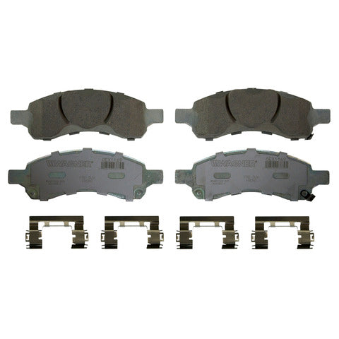 Wagner Brake Disc Brake Pad Set P/N:OEX1169 Fits: Buick Rainier 07-04, Chevrolet Colorado 12-09, Chevrolet Trailblazer 09-06, Chevrolet Trailblazer Ext 2006, GMC Canyon 12-09, GMC Envoy 09-06, GMC Envoy Xl 2006, Isuzu Ascender 08-06, Saab 9-7x 09-06 - Image 1