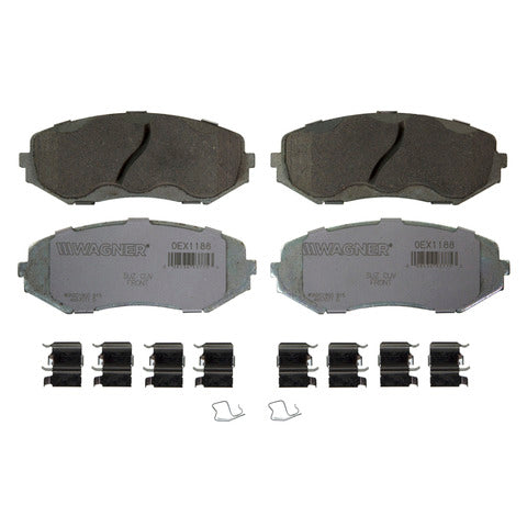 Wagner Brake Disc Brake Pad Set P/N:OEX1188 Fits: Suzuki Grand Vitara 13-06 - Image 1