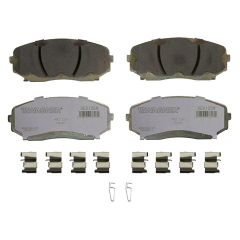 Wagner Brake Disc Brake Pad Set P/N:OEX1258 Fits: Mazda Cx-5 2019, Mazda Cx-7 12-07, Mazda Cx-9 23-07 - Image 1