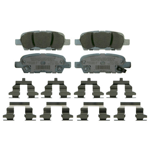 Wagner Brake Disc Brake Pad Set P/N:OEX1288 Fits: Infiniti Ex35, Infiniti Fx35, Infiniti G35, Infiniti G37, Infiniti M35, Infiniti M45, Infiniti Q60, Nissan 370z, Nissan Altima, Nissan Juke, Nissan Rogue, Nissan Rogue Select, Nissan Sentra - Image 1