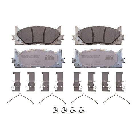Wagner Brake Disc Brake Pad Set P/N:OEX1293 Fits: Lexus Es300h 18-13, Lexus Es350 18-07, Toyota Avalon 18-08, Toyota Camry 17-07 - Image 1