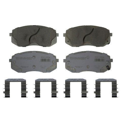 Wagner Brake Disc Brake Pad Set P/N:OEX1295A Fits: Hyundai Tucson 17-10, Kia Cadenza 16-14, Kia Sportage 16-11 - Image 1
