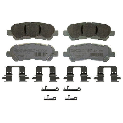 Wagner Brake Disc Brake Pad Set P/N:OEX1325 Fits: Toyota Highlander 13-08 - Image 1