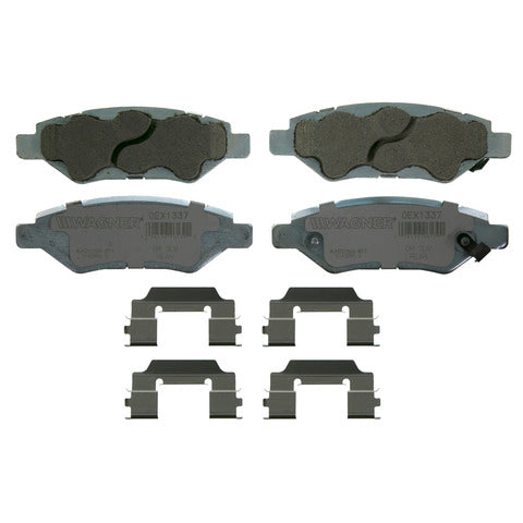 Wagner Brake Disc Brake Pad Set P/N:OEX1337 Fits: Cadillac Cts 14-08, Cadillac Srx 16-10, Chevrolet Camaro 15-10, Saab 9-4x 2011 - Image 1