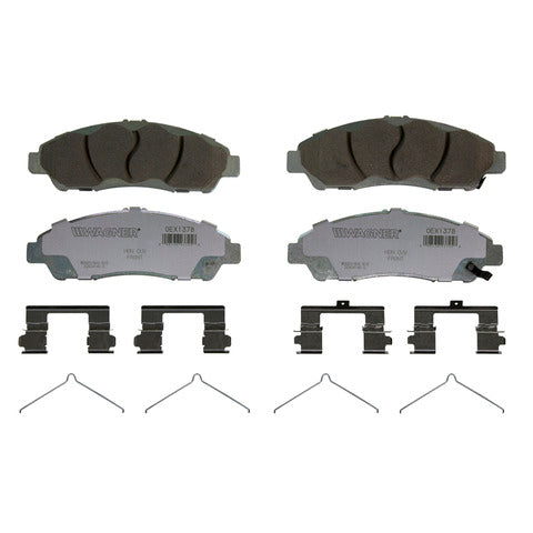 Wagner Brake Disc Brake Pad Set P/N:OEX1378 Fits: Cadillac Xt5 19-18, Chevrolet Traverse 20-19, GMC Acadia 20-19, Honda Pilot 15-09 - Image 1