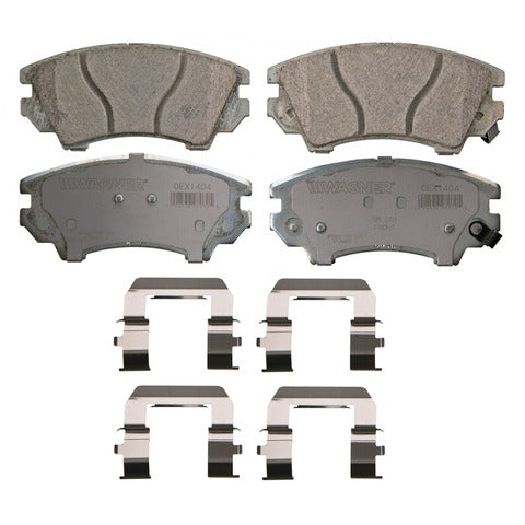 Wagner Brake Disc Brake Pad Set P/N:OEX1404 Fits: Chevrolet Camaro 15-10 - Image 1
