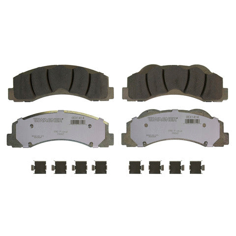 Wagner Brake Disc Brake Pad Set P/N:OEX1414 Fits: Ford Expedition 17-10, Ford F-150 17-10, Lincoln Navigator 17-10 - Image 1