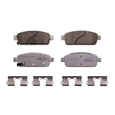Wagner Brake Disc Brake Pad Set P/N:OEX1468 Fits: Buick Cascada, Buick Encore, Buick Verano, Cadillac Elr, Chevrolet Cruze, Chevrolet Cruze Limited, Chevrolet Orlando, Chevrolet Sonic, Chevrolet Trax, Chevrolet Volt - Image 1