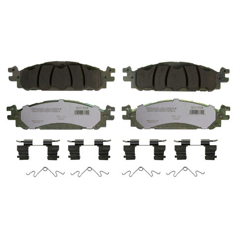 Wagner Brake Disc Brake Pad Set P/N:OEX1508 Fits: Ford Explorer 19-11, Ford Flex 19-12, Ford Taurus 19-12, Lincoln Mks 2012, Lincoln Mkt 19-12 - Image 1