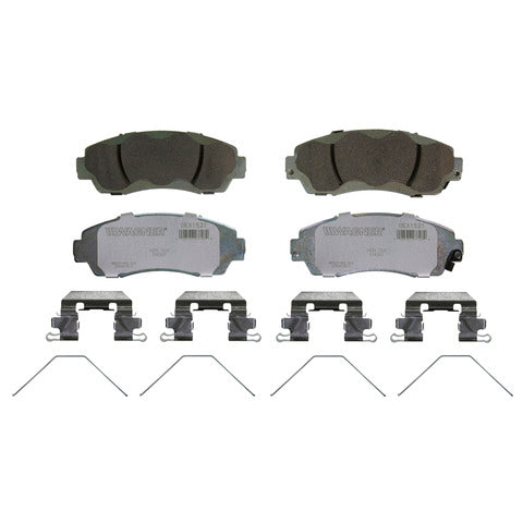 Wagner Brake Disc Brake Pad Set P/N:OEX1521 Fits: Acura Rdx 23-19, Honda Accord Crosstour 2011, Honda Crosstour 15-12, Honda Cr-v 16-12, Honda Cr-v 22-20, Honda Odyssey 17-11, Honda Passport 25-19, Subaru Legacy 19-16 - Image 1