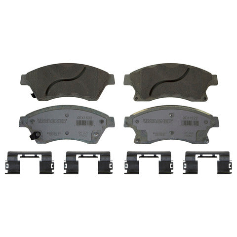 Wagner Brake Disc Brake Pad Set P/N:OEX1522 Fits: Chevrolet Cruze 15-12, Chevrolet Cruze Limited 2016, Chevrolet Sonic 17-12 - Image 1