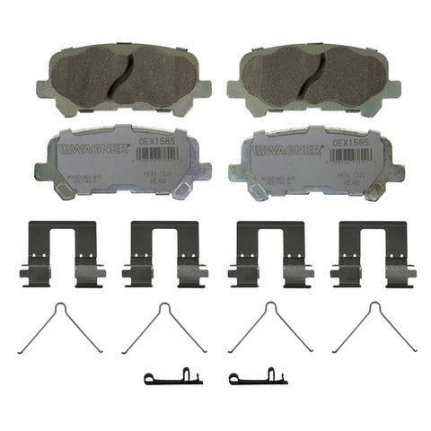 Wagner Brake Disc Brake Pad Set P/N:OEX1585 Fits: Honda Pilot 15-12 - Image 1