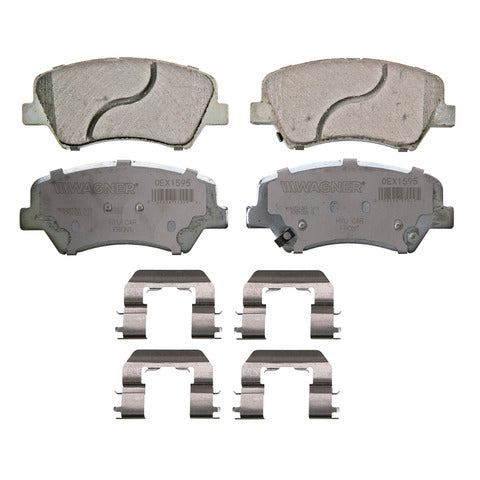 Wagner Brake Disc Brake Pad Set P/N:OEX1595 Fits: Hyundai Elantra 15-13, Hyundai Elantra Coupe 2014, Hyundai Veloster 15-12 - Image 1