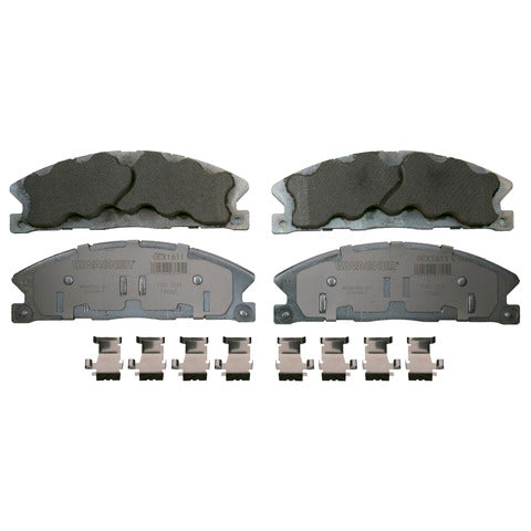 Wagner Brake Disc Brake Pad Set P/N:OEX1611B Fits: Ford Explorer 19-16, Ford Flex 19-13, Ford Taurus 18-13, Lincoln Mks 15-13, Lincoln Mkt 19-13 - Image 1