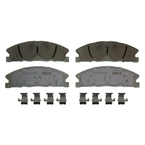 Wagner Brake Disc Brake Pad Set P/N:OEX1611 Fits: Ford Explorer 15-13, Lincoln Mks 2016 - Image 1