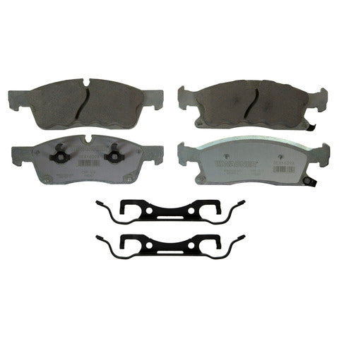 Wagner Brake Disc Brake Pad Set P/N:OEX1629A Fits: Dodge Durango 15-12, Dodge Durango 2018, Jeep Grand Cherokee 15-12, Jeep Grand Cherokee 2018 - Image 1