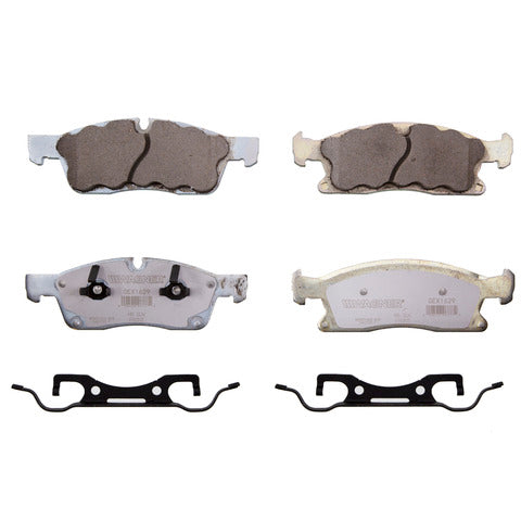 Wagner Brake Disc Brake Pad Set P/N:OEX1629 Fits: Mercedes-benz Gl350, Mercedes-benz Gl450, Mercedes-benz Gle300d, Mercedes-benz Gle350, Mercedes-benz Gle400, Mercedes-benz Gls350d, Mercedes-benz Gls450, Mercedes-benz Ml250, Mercedes-benz Ml350 - Image 1