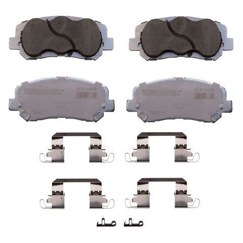Wagner Brake Disc Brake Pad Set P/N:OEX1640B Fits: Chrysler 200 17-15, Jeep Cherokee 19-16 - Image 1
