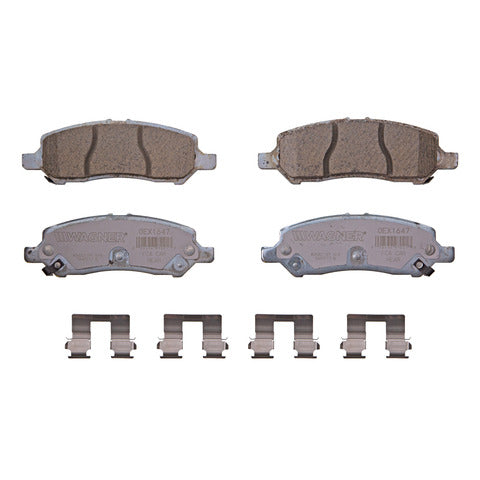 Wagner Brake Disc Brake Pad Set P/N:OEX1647 Fits: Dodge Dart 16-13 - Image 1