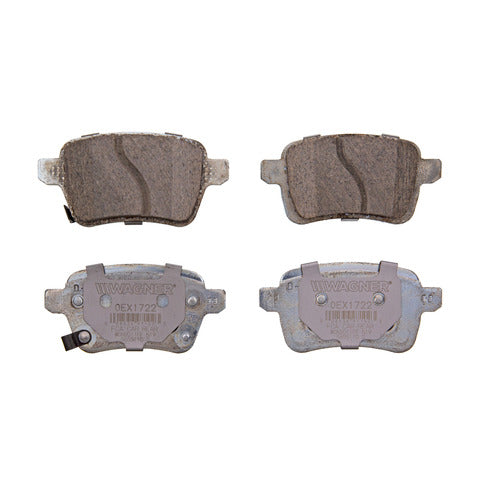 Wagner Brake Disc Brake Pad Set P/N:OEX1722 Fits: Fiat 500l 20-14 - Image 1